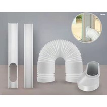 강제환기키트 가정용환풍기 창문 공기 실내, S.동체 원형 인터페이스