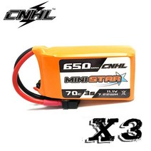 복합판넬 인테리어루바 미니 쿼드 FPV 드론 쿼드콥터 헬리콥터 비행기용 CNHL Lipo 3S 배터리 미니스타 시, 01 3pcs
