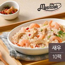 [랭킹닭컴] 맛있닭 닭가슴살 곤약볶음밥(파우치)새우 200gx10팩, 단품, 10팩, 200g