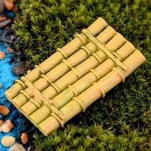 미니어쳐 통나무뗏목-50개/도매, 단품