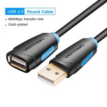 Vention-USB 연장 케이블 스마트 TV SSD PS4 USB 3.0 Male to Female 2.0 익스텐더 데이터 코드, CHINA, 5m, [02] USB2.0  CBC