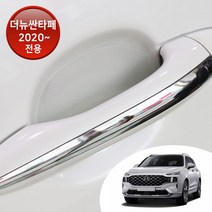 더뉴싼타페 2020~ 맞춤형 도어 컵 핸들 PPF 도장 기스 흠집 긁힘 방지 자동차 투명 보호필름 차량한대분, 옵션A(숙련자용)
