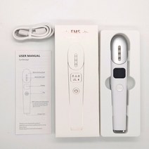 눈마사지 EMS 아이 마사지 레드 라이트 테라피 리쥬버네이팅 안티 링클 제거 다크 서클 에이징 뷰티 케어 진동, 02 White Color