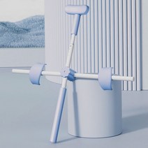 Z.xiang 요가 십자 스트레칭 봉 등펴기 바른자세 밸런스 바, 푸른 색