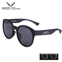 [V-KOOL] 선글라스 도수클립포함 VK-2006 블랙, 단품