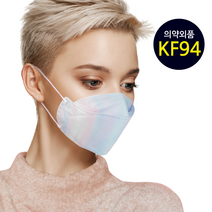 오원 KF94 나인 마스크 (10매) 무지개 패션 그라데이션 컬러 연예인 명품 국산 일회용 예쁜 숨쉬기편한 귀안아픈, 나인마스크 N0017  10개