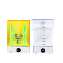 3D 프린터 경화기 후가공 UV 세척기 클리너 출력물 레진 청소, 표준, 머큐리 X세척기+큐링박스