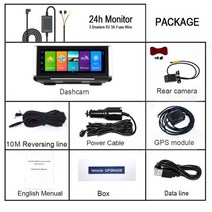 룸미러 백 미러 dvr 비디오 레코더 대시캠 자동차 차량용 블랙박스 대쉬 캠 안드로이드 네비게이션 대시 보드 대시 캠 4G ADAS 자동 GPS WIFI 전면 및 후면보기 듀얼, 모니터가있는 Android, 협력사, 32G