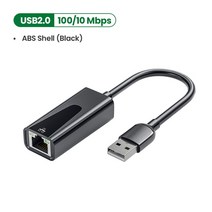 네트워크 스위치 허브 Usb C To Rj45 이더넷 유형 네트워크 어댑터 기가비트 Lan 10/100/1000mbps Nintendo, 03 USB 2.0 100M
