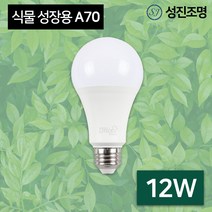 LED 라이톤 식물 성장용 벌브 전구 12W 자연광 / 식물성장전구 A70 소켓E26, 식물성장전구_A70
