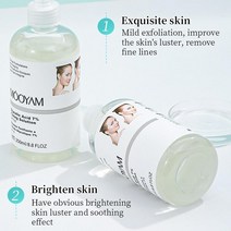 글리콜산 7 토닝 용액 얼굴 피부 관리용 재포장 각질 제거제 250mL, 한개옵션0