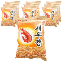 농심 쌀새우깡, 80g, 10개