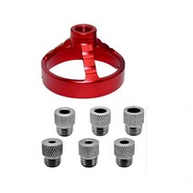 저렴한 1Set Center Doweling Jig Drilling Guide Vertical Pocket Hole Joinery Dowel Punch Locator Tool, 01 Red
