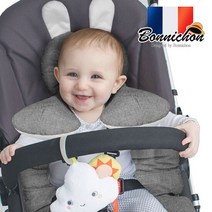 [보니숑] 프랑스 라이너 유모차시트/신생아이너시트/카시트/유모차/바운서/출산용품/아기선물, 유모차라이너:아로니아핑크(무형광)