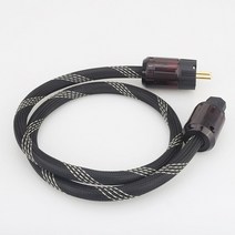AUDIOCRAST-P103 하이엔드 순수 구리 EU 전원 플러그 P079E + Schuko 케이블 AMP 10 게이지 오디오파일, 05 1.2 메터