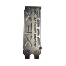 그래픽 카드 브래킷 비디오 배플 블랭크 XFX RX5700XT 5600XT 용, 한개옵션0