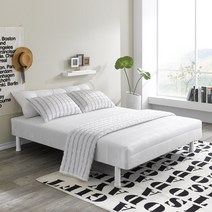 홈잡스 디노 일체형 침대 매트리스 (4size 7색상), 내장재추가안함, 자가드화이트