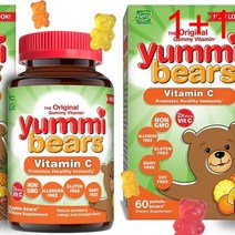 [1+1] Yummi Bears 아이용비타민C 구미 60정