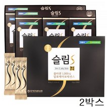 슬림S 젤리스틱 콜라겐 알로에아보레센스 30포 2박스