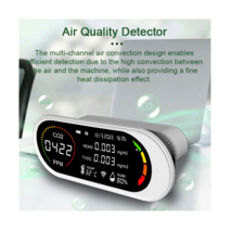 TVOC HCHO 계량기 대기질 기. 이산화탄소 온도 테스트. 모니터 B. 5 in 1, 한개옵션0