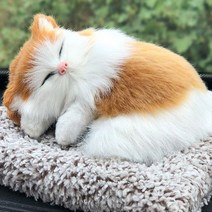 제이와이홀딩스 잠자는 고양이 인형 인테리어 제습 탈취 귀여운 미니캣, 코리안숏