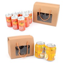 투명창선물상자 접이식선물상자 손잡이선물상자, 중