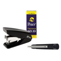 평화 프리미엄 사무용품 세트 블랙 에디션 A, 혼합 색상, 2세트