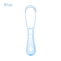 칫솔 부드러운 실리콘 혀 브러시 표면 청소 구강 청소 브러시 클리너 신선한 호흡 건강 관리 도구, 4.blue