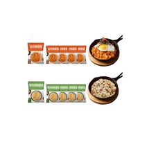 한우물 볶음밥 세트 김치 250g 5개 + 햄야채 250g 5개(총10봉), 한우물 볶음밥 세트 김치 250g 5개 + 햄야채 25