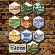 지프 스티커 세트 jeep_65