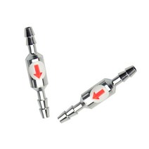 이산화탄소경보기 공기측정 co2감지D0AC-수족관 스톱 밸브 이산화탄소 CO2 체크 장비용 스테인레스 스틸 버, 한개옵션0, 한개옵션0