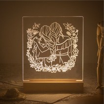 DIY 아크릴 무드등 만들기 네온 조명 키트 미니알뜰형 _74563EA, 쿠팡 매일올래 본상품선택