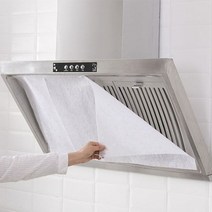 인터바겐 대용량 주방 가스렌지 싱크대 환풍기 후드필터 후드커버 교체필터