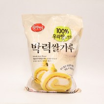 햇쌀마루 국내산 박력 쌀가루 3kg, 상세페이지 참조