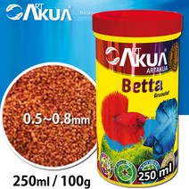 ART아트아쿠아 베타 100g/250ml 베타 사료
