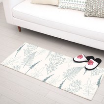 상상후 북유럽 발매트 주방매트 현관매트 러그, 24_몰리베이(주방매트)
