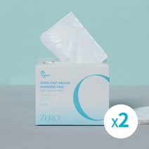 튼튼맘스 제로샙 비건 수유패드 60매, 튼튼맘스 제로샙 비건 수유패드 60매 2개 (120매)
