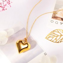 [골드팡] 24k 순금 볼륨통통하트 펜던트 (당일발송)