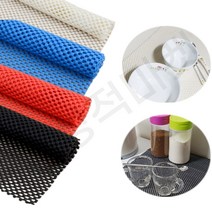 건식화장실바닥 세탁실매트 다용도실 욕실 물빠짐 미끄럼방지 매트, 30x50cm - 블랙