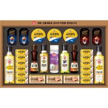 사조 답례 감사 명절 선물세트 카놀라유 참기름 소금 참치외 안심특선 87호 교회 회사 단체 학교 친구 병문안, 1개