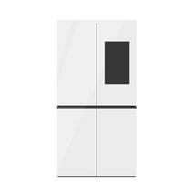 삼성전자 삼성 패밀리허브 양문형냉장고 RF85B95H2APW 840L .., 단일옵션