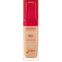 Bourjois Healthy Mix 피로 방지 미디엄 커버리지 리퀴드 파운데이션 5 로즈 아이보리 30ml, 55 Dark Beige