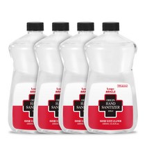 미라클 오리진 손소독제 리필 액상타입 1000mL x4, 단품