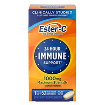Ester-C 비타민 C 1000mg 코팅 정제 60정, 60 Count (Pack of 1)