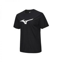 미즈노 TRICOT BIG LOGO SHORT SLEEVE32YA2125 블랙
