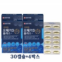 오메가3 노르웨이산 정제어유 달맞이꽃종자유 솔잎증류농축액