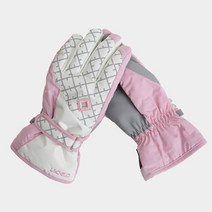 라시엘로 라시엘로 여성 스키장갑 LAN-1805-PINK 방한 방수 보드 장갑, L