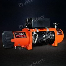 전동윈치 차량용우인치크레인 차량용크레인 12V 와이어 리프트, 24v3500lbs과부하보호