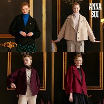 안나수이ANNA SUI 밍크 앙고라 블렌딩 핸드메이드 코트 1종