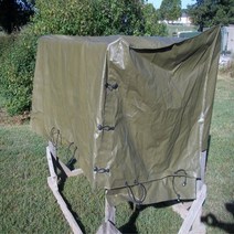 미군 방수커버 중고 트레일러 타프 방수천 방수 덮게 USA, 중고 트레일러 방수덮게, 1개